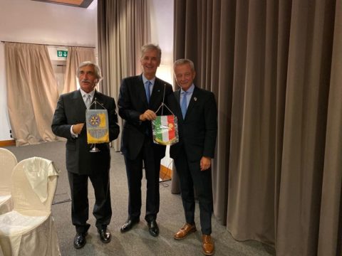 Interclub Rotary Parma Est e Rotary Roma con partecipazione del nostro Presidente Riccardo VOLPI – Venerdì 27 Settembre 2019