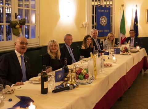 Festa degli Auguri del Rotary Club Farnese . Martedì 17 Dicembre 2019