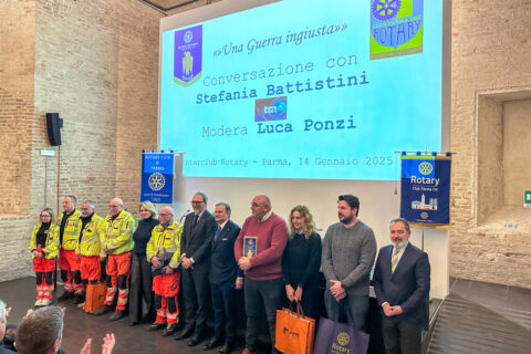 Conversazione con la giornalista Stefania BATTISTINI – Interclub Rotary Martedì 14 Gennaio 2025